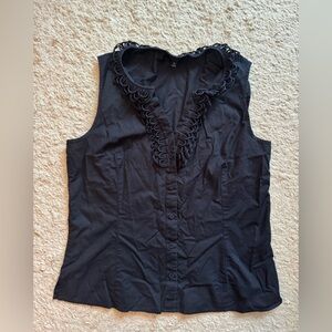 Talbots sleeveless blouse